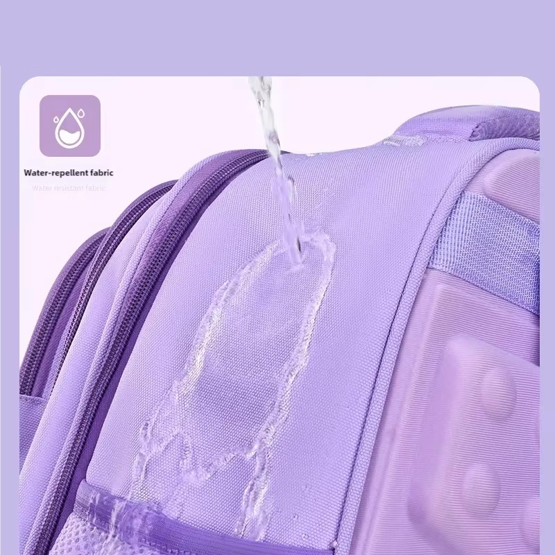 کوله پشتی مدرسه دخترانه و پسرانه مدل تانکی کد 5542 — تصویر ۷
