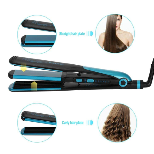 اتو مو کیمی مدل KM-2209 ا Kemei KM-2209 Hair Iron — تصویر ۷