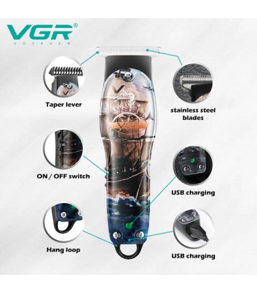 ماشین اصلاح صورت وی جی ار 953 ا VGR-953 — تصویر ۵