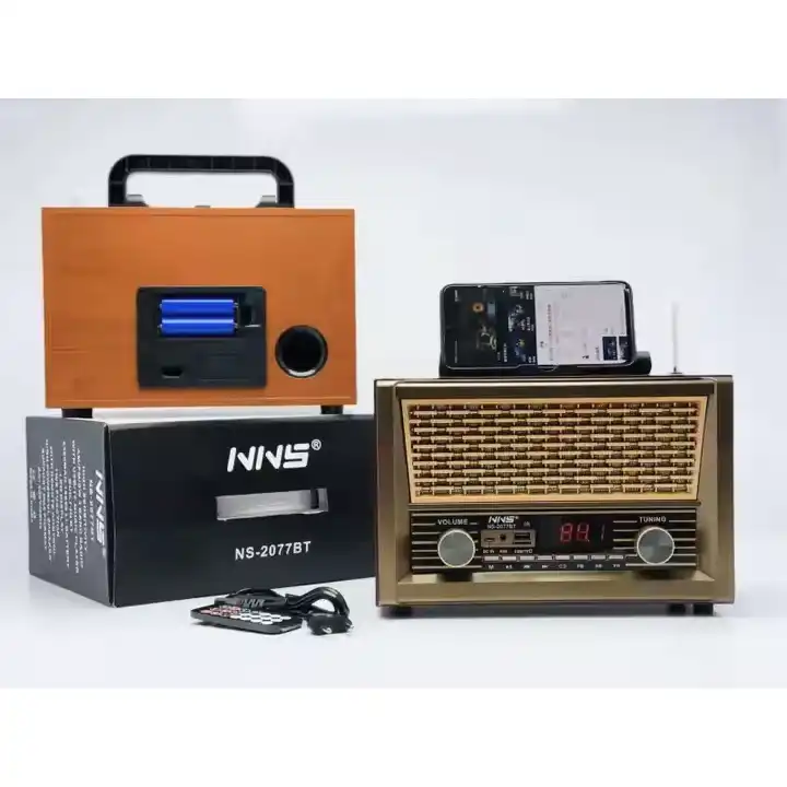 رادیو شارژی مدل NS-2077BT — تصویر ۵