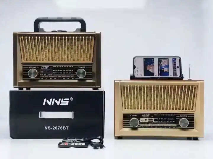 رادیو شارژی مدل NS-2076BT — تصویر ۷