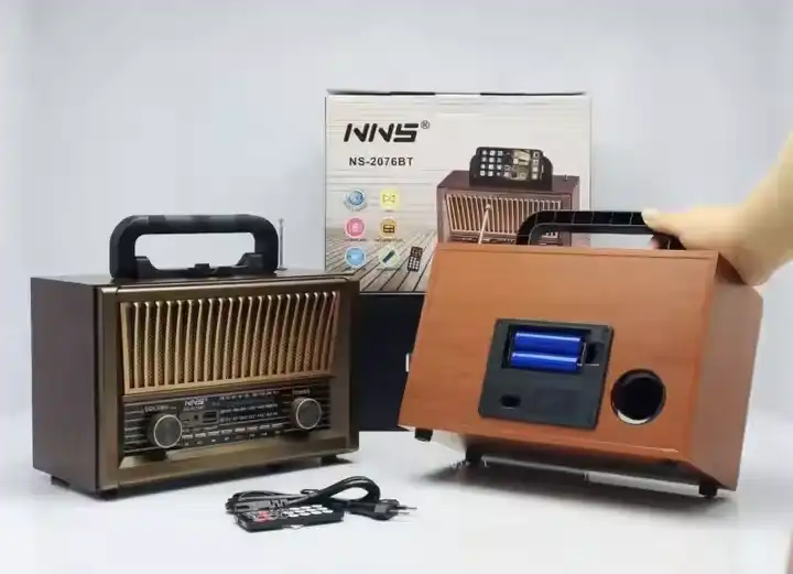 رادیو شارژی مدل NS-2076BT — تصویر ۶