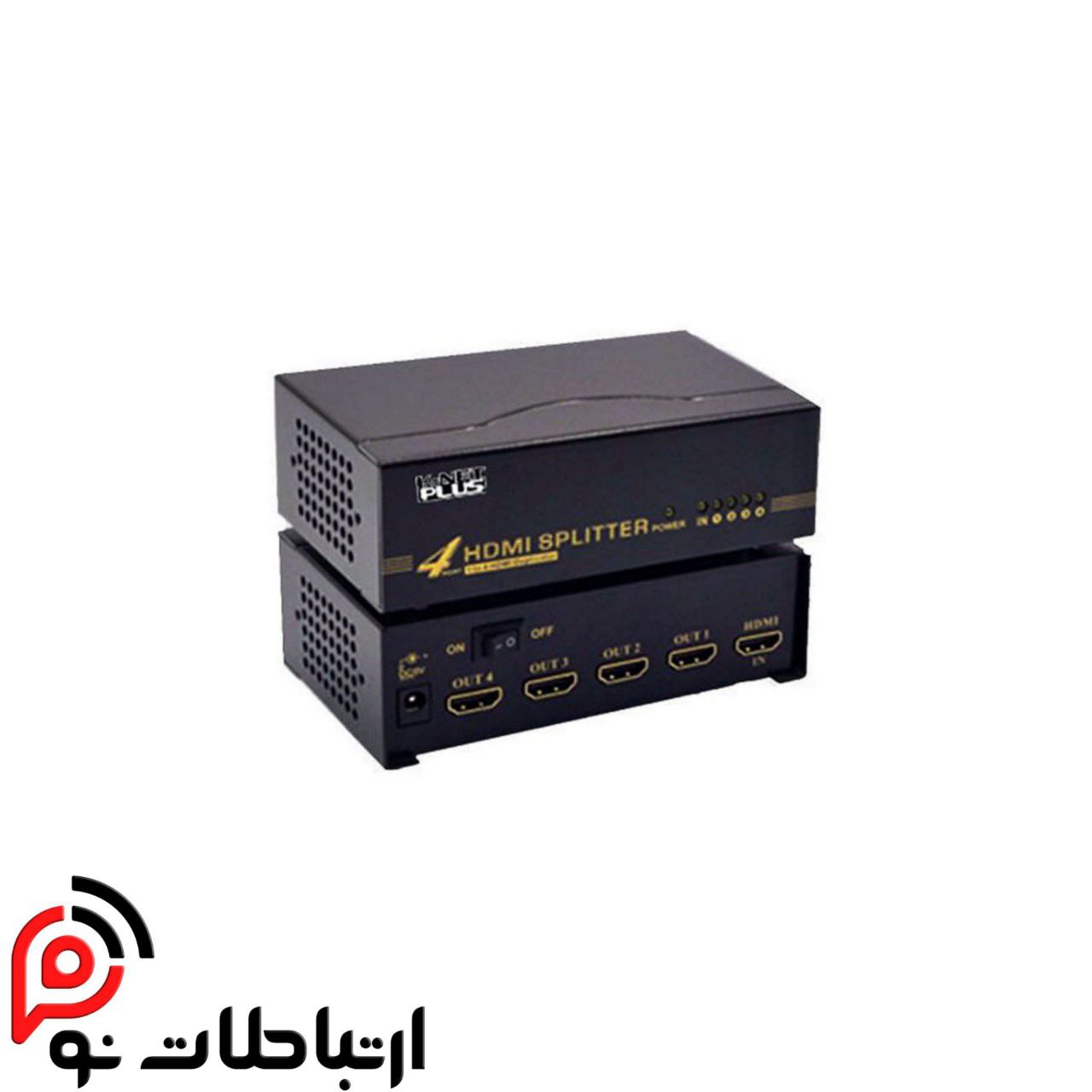 اسپلیتر 4 پورت HDMI کی نت پلاس مدل KPS644
