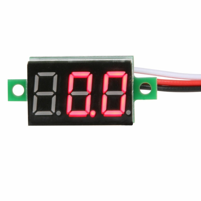 ولتمتر سگمنتی 0.36 اینچ دیجیتال 5 تا 30 ولت DC دو سیمه — تصویر ۴