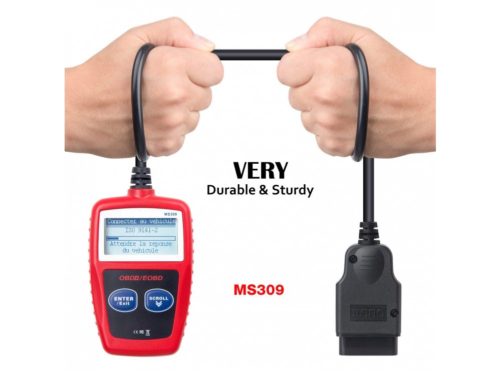 دیاگ عیب یاب خودرو حرفه ای OBD2 مدل MS309 — تصویر ۷