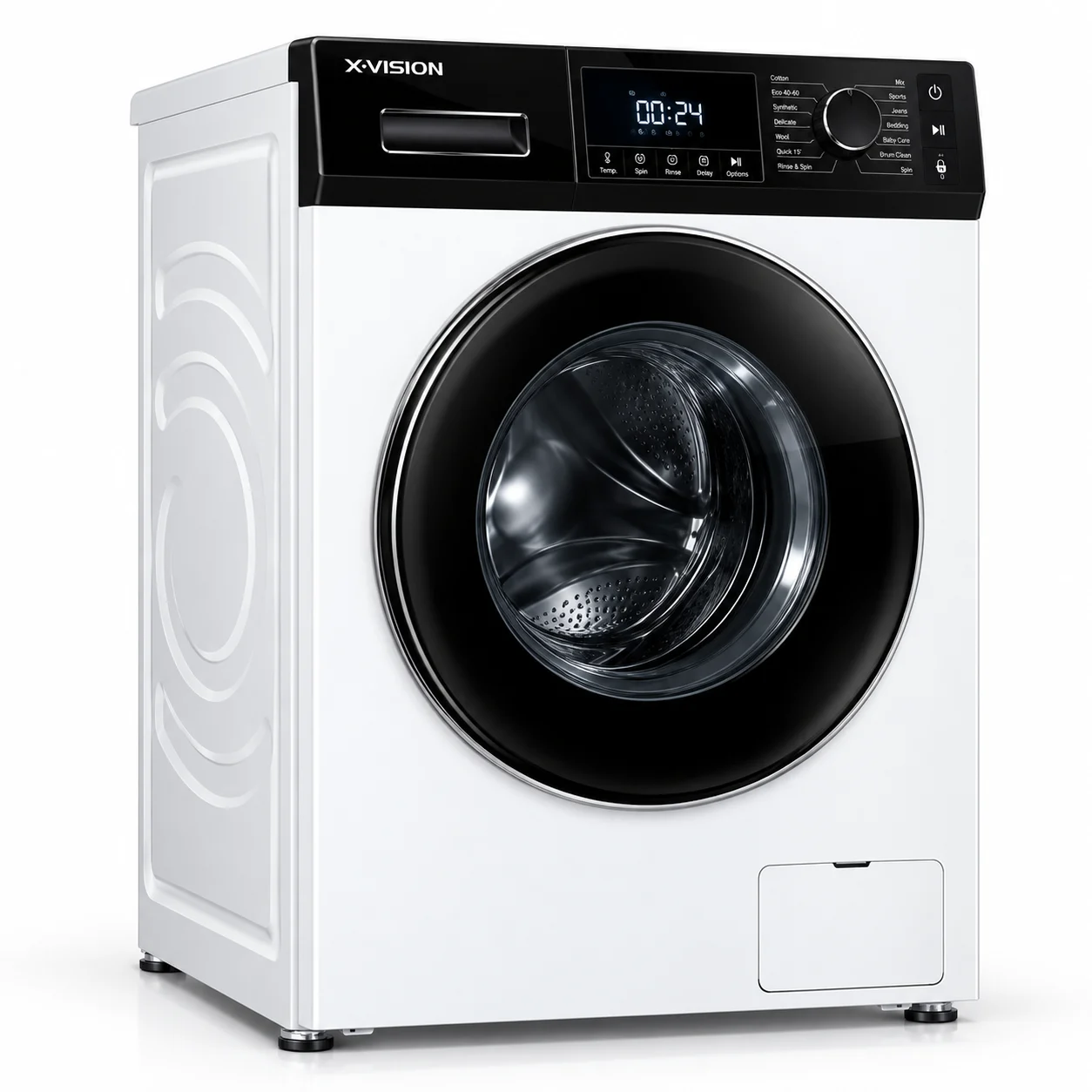 ماشین لباسشویی ایکس ویژن مدل TM84BWBL