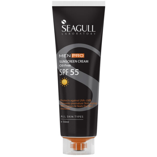 کرم ضد آفتاب بدون چربی آقایان سی گل با SPF 55 حجم 50 میل — تصویر ۲