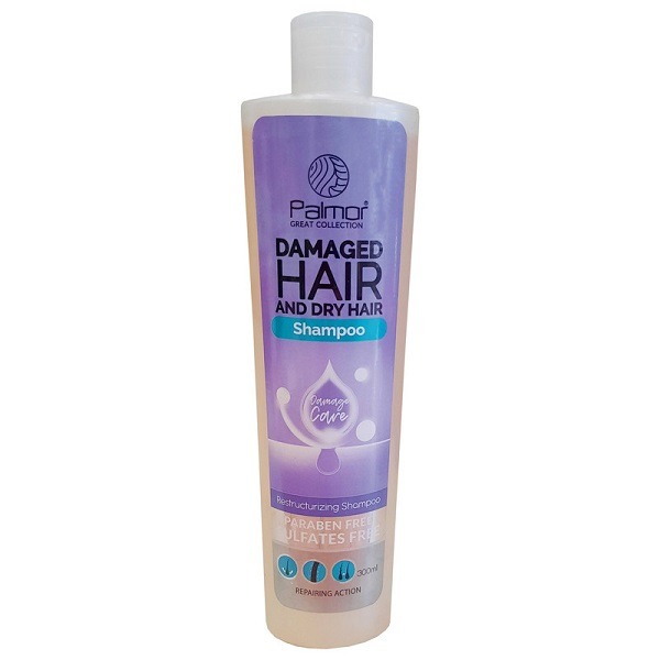شامپو ترمیم کننده مو پالمور مدل Damaged Hair حجم 300 میل