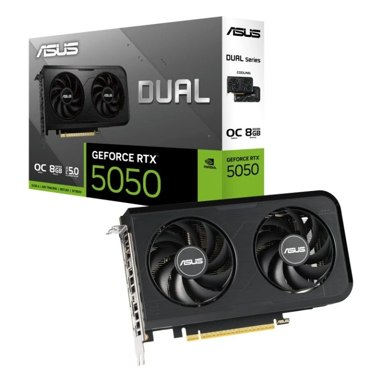 کارت گرافیک ایسوس مدل Dual RTX 5050 OC حافظه 8 گیگابایت
