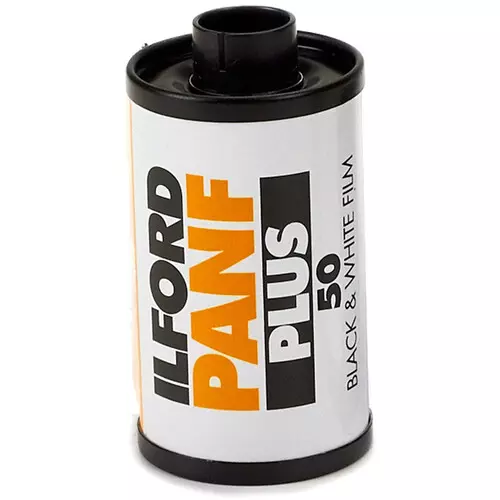 نگاتیو سیاه و سفید Ilford Pan F Plus B&W 35mm Negative Film — تصویر ۲