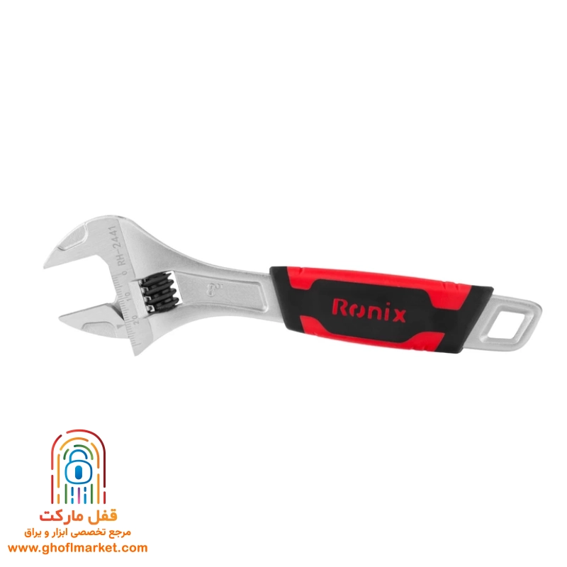 آچار فرانسه 8 اینچ رونیکس مدل RH-2441 — تصویر ۳