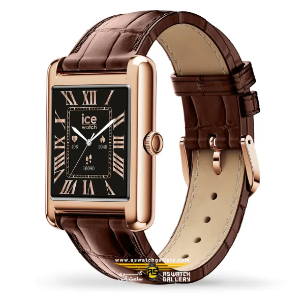 ساعت آیس واچ ICE smart TK 2.0-Rose-gold-Brown croco