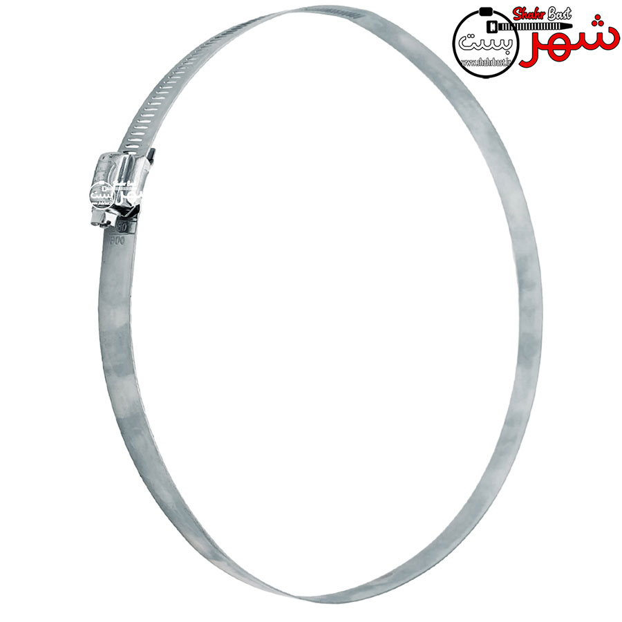 بست شلنگ فلزی سایز 280/300 میلیمتر برند اف اف (Ff)