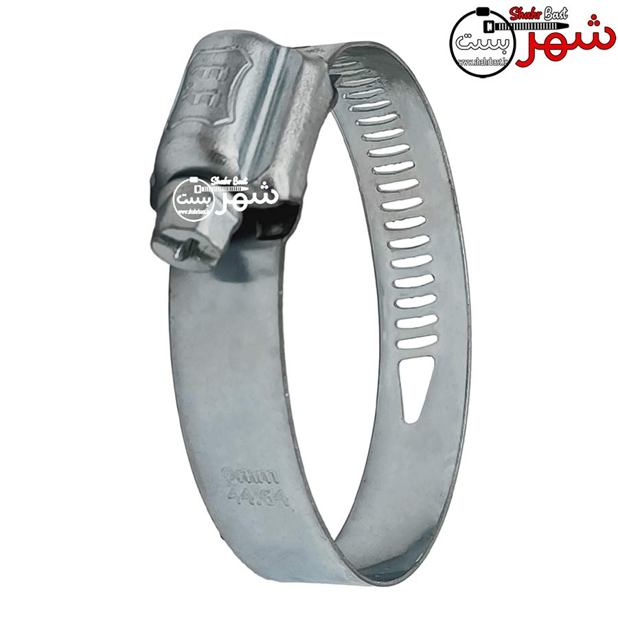 بست شلنگ فلزی سایز 44/64 میلیمتر برند اف اف (Ff)