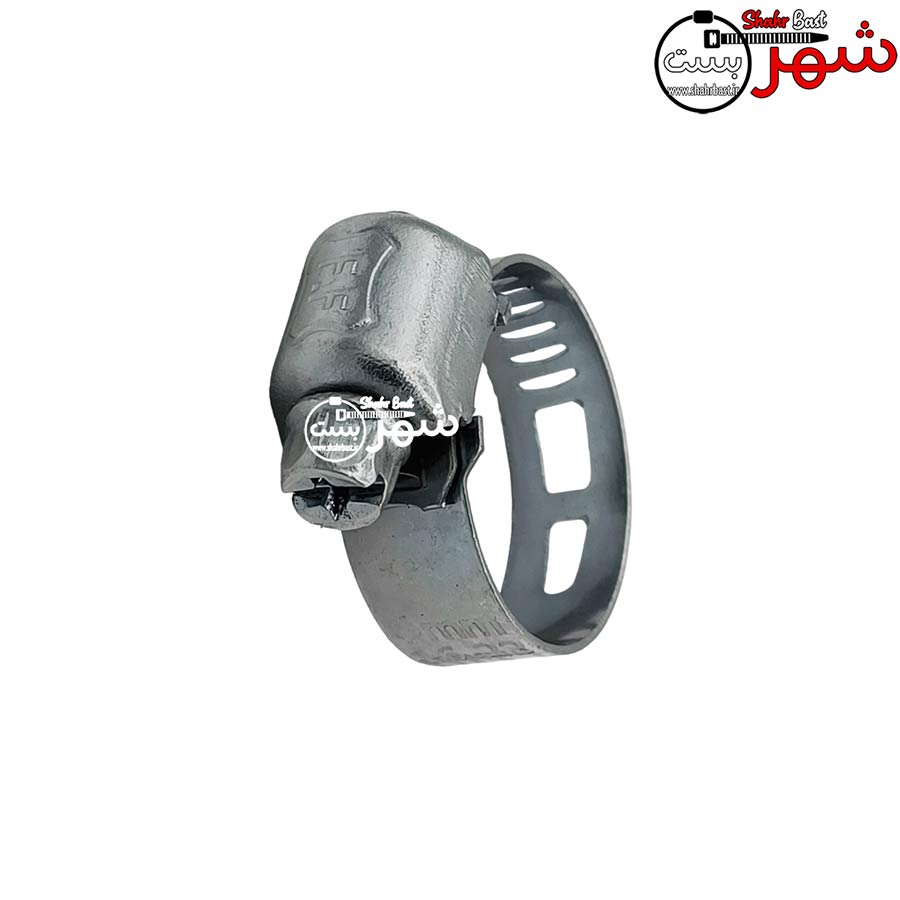 بست شلنگ فلزی سایز 16/23میلیمتر برند اف اف (Ff)