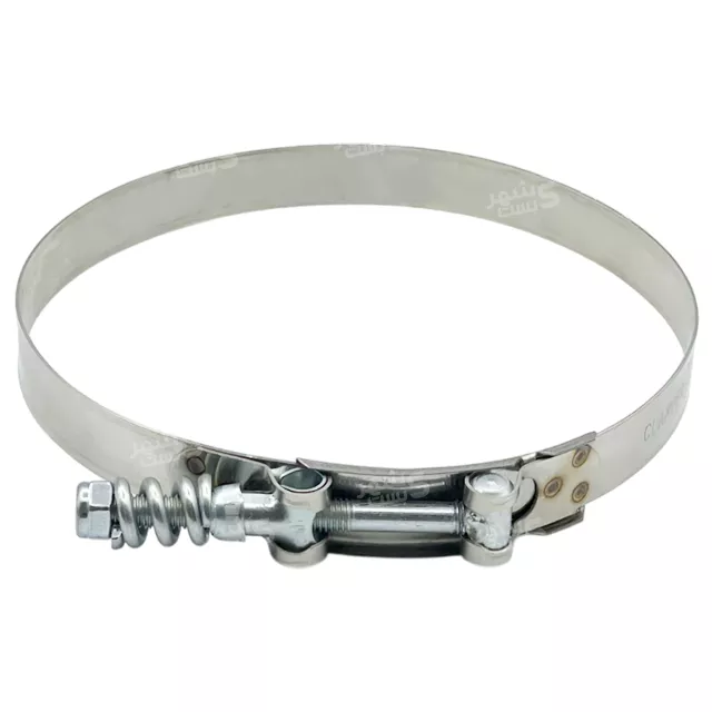بست استیل فنردار فشار قوی کلمپر(CLAMPER) سایز۱۶۶-۱۵۹ میلیمتر