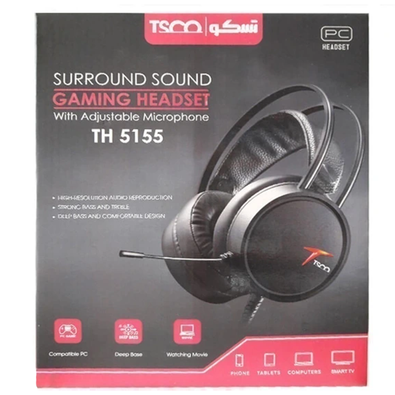 هدست با سیم تسکو TH5155