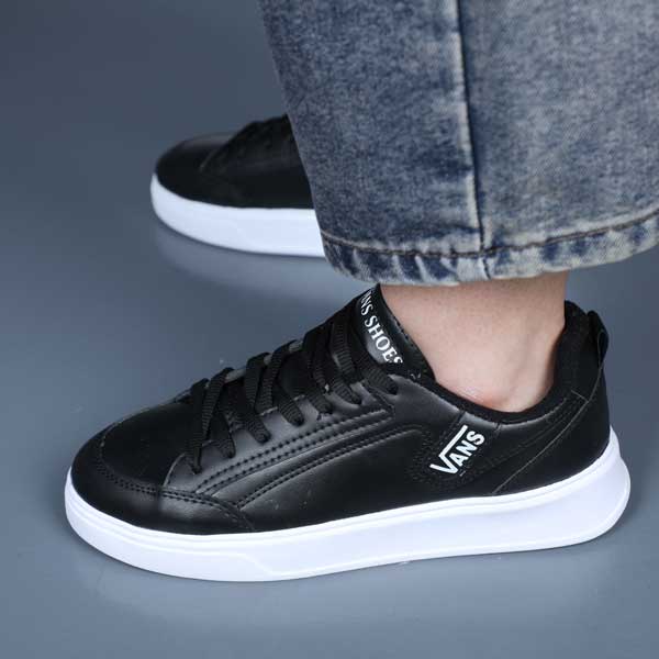کتونی دخترانه ونس مشکی سفید SHOES — تصویر ۷