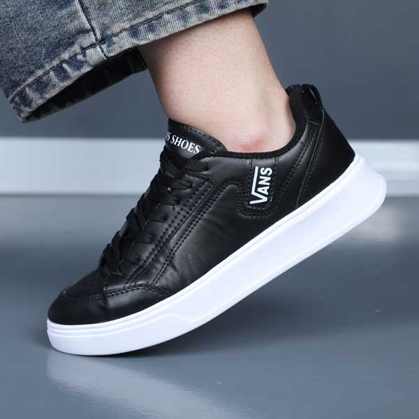 کتونی دخترانه ونس مشکی سفید SHOES — تصویر ۵
