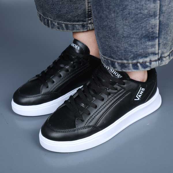 کتونی دخترانه ونس مشکی سفید SHOES — تصویر ۶