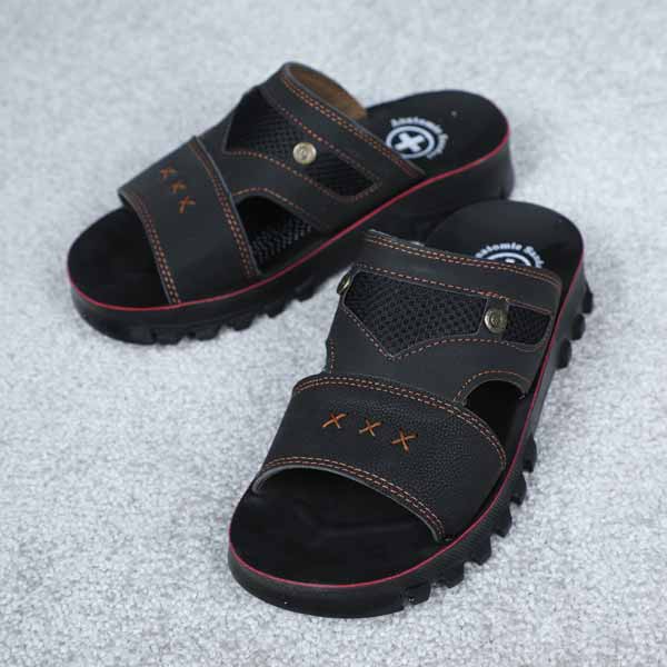 صندل مردانه مشکی مدل NOVIN 790 — تصویر ۳