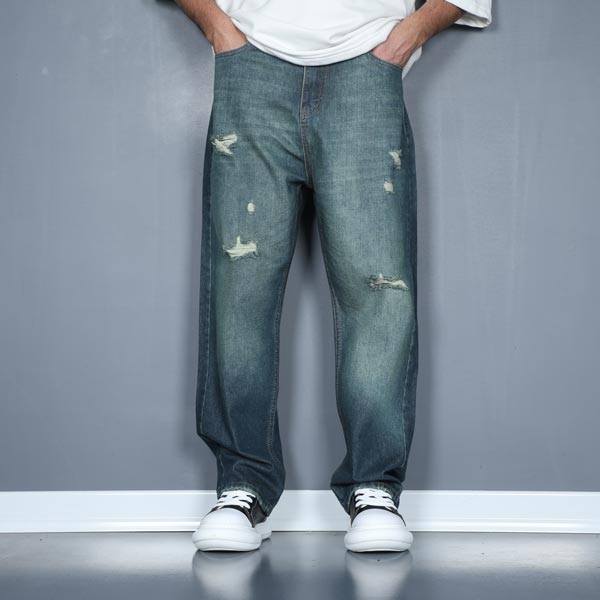 شلوار بگ لی زاپدار ELI