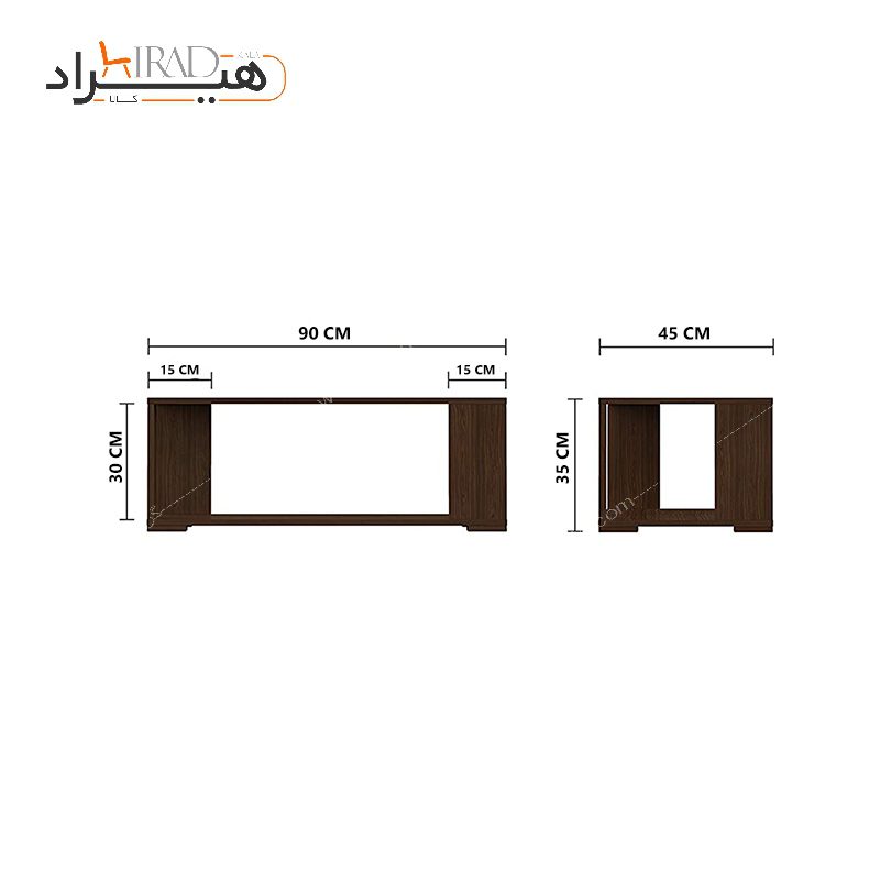 میز جلومبلی هیراد مدل J26 — تصویر ۷