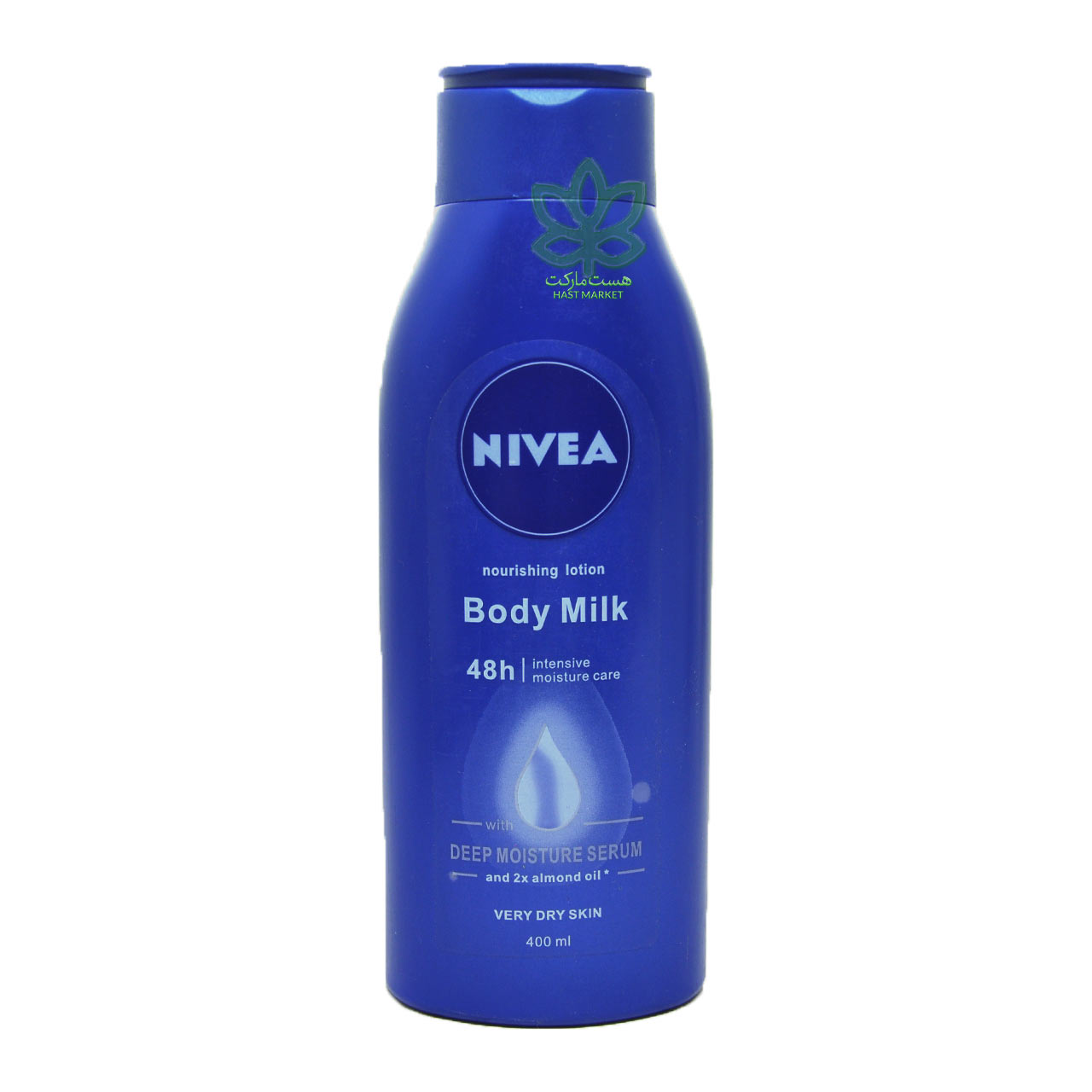 لوسیون بدن آبرسان عمیق پوست خیلی خشک با دو برابر روغن بادام 400 میل نیوآ – nivea