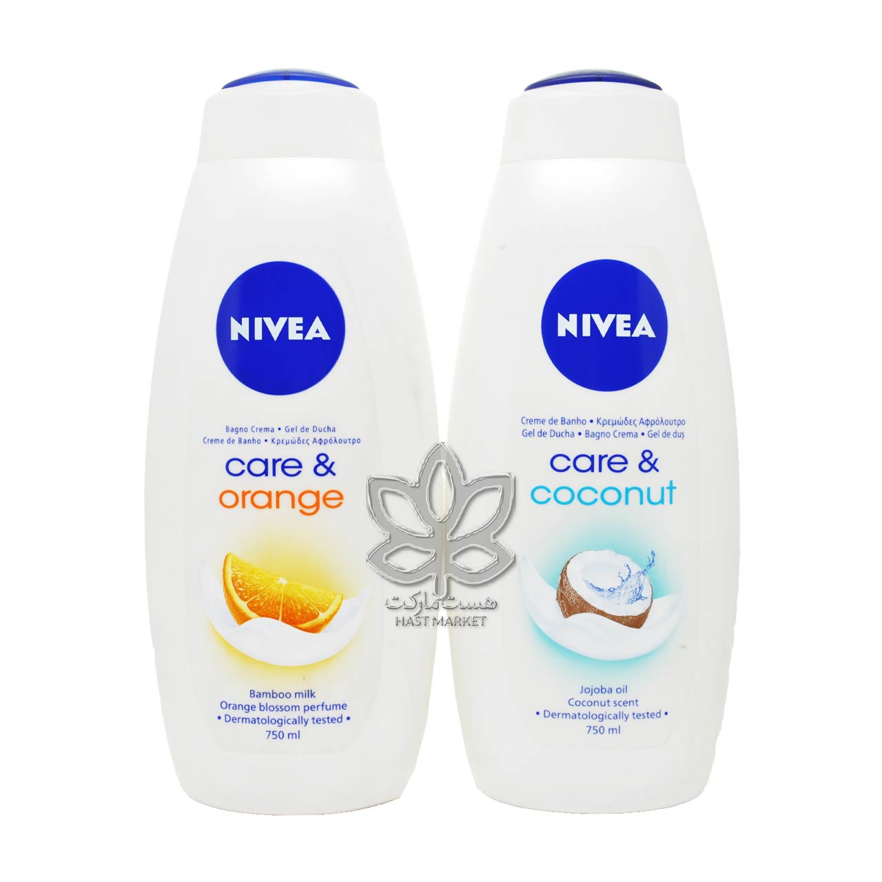 شامپو بدن کرمی رایحه نارگیل ۷۵۰ میل نیوا – nivea — تصویر ۴