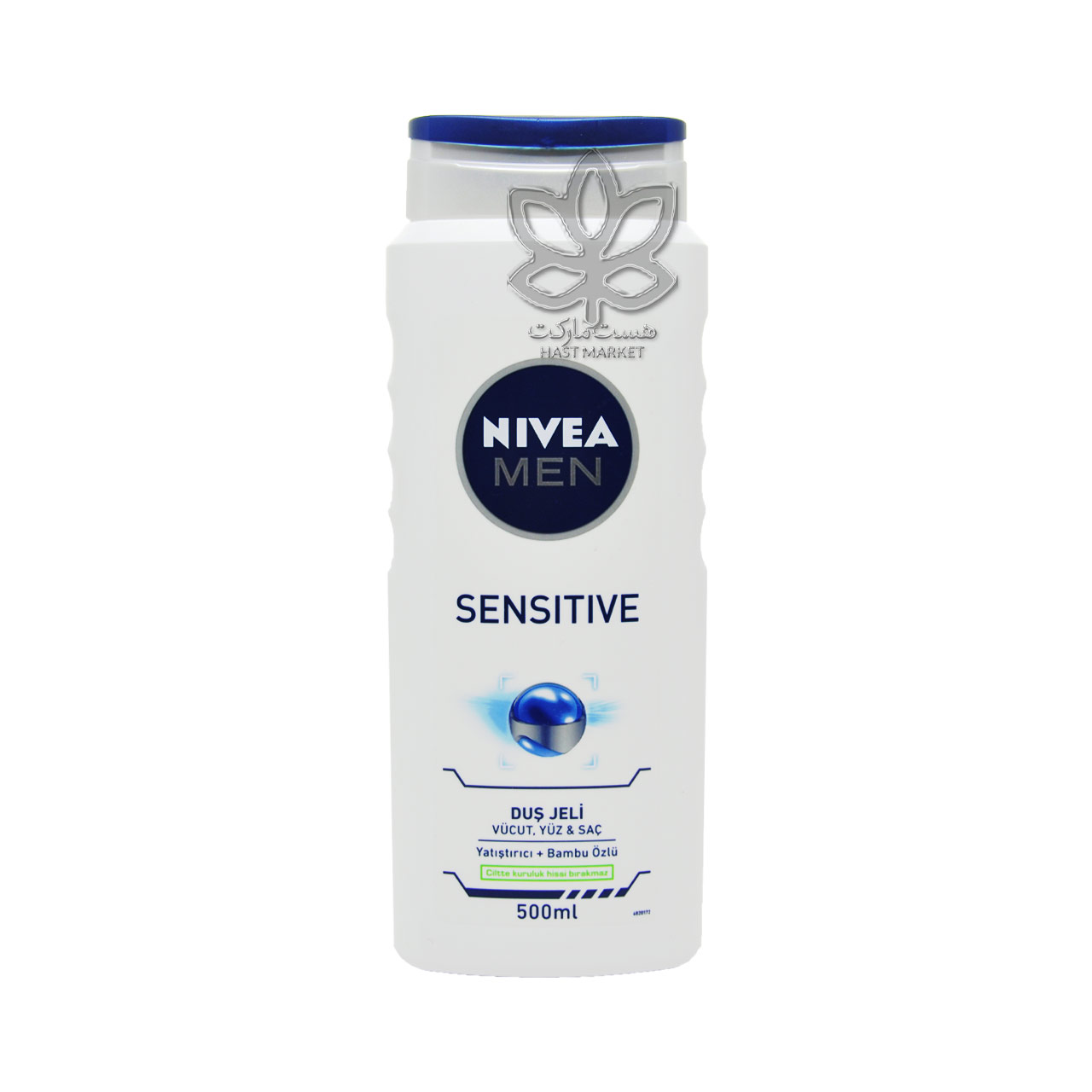 شامپو سر و بدن آقایان سنسیتیو ( پوست های حساس ) ۵۰۰ میل نیوآ – nivea