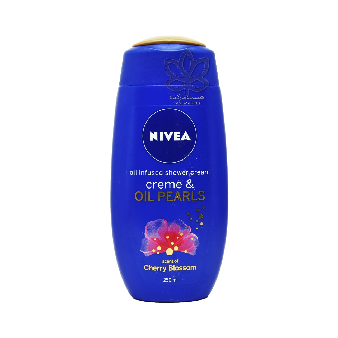شامپو بدن مغذی روغن و کرم با رایحه شکوفه گیلاس ۲۵۰ میل نیوآ – nivea