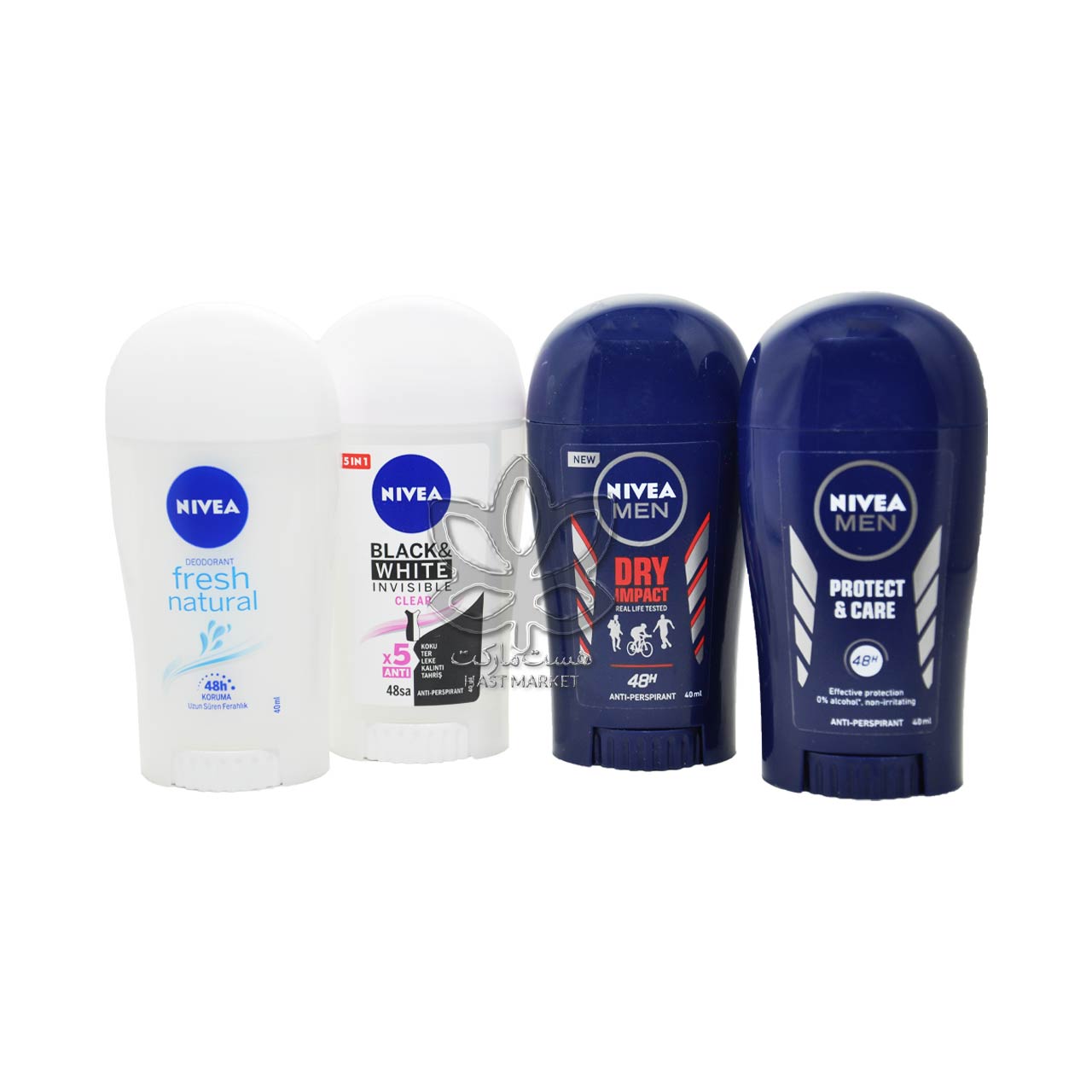 مام استیک ضد تعریق آقایان درای ایمپکت ۴۰ میل نیوآ – nivea — تصویر ۴