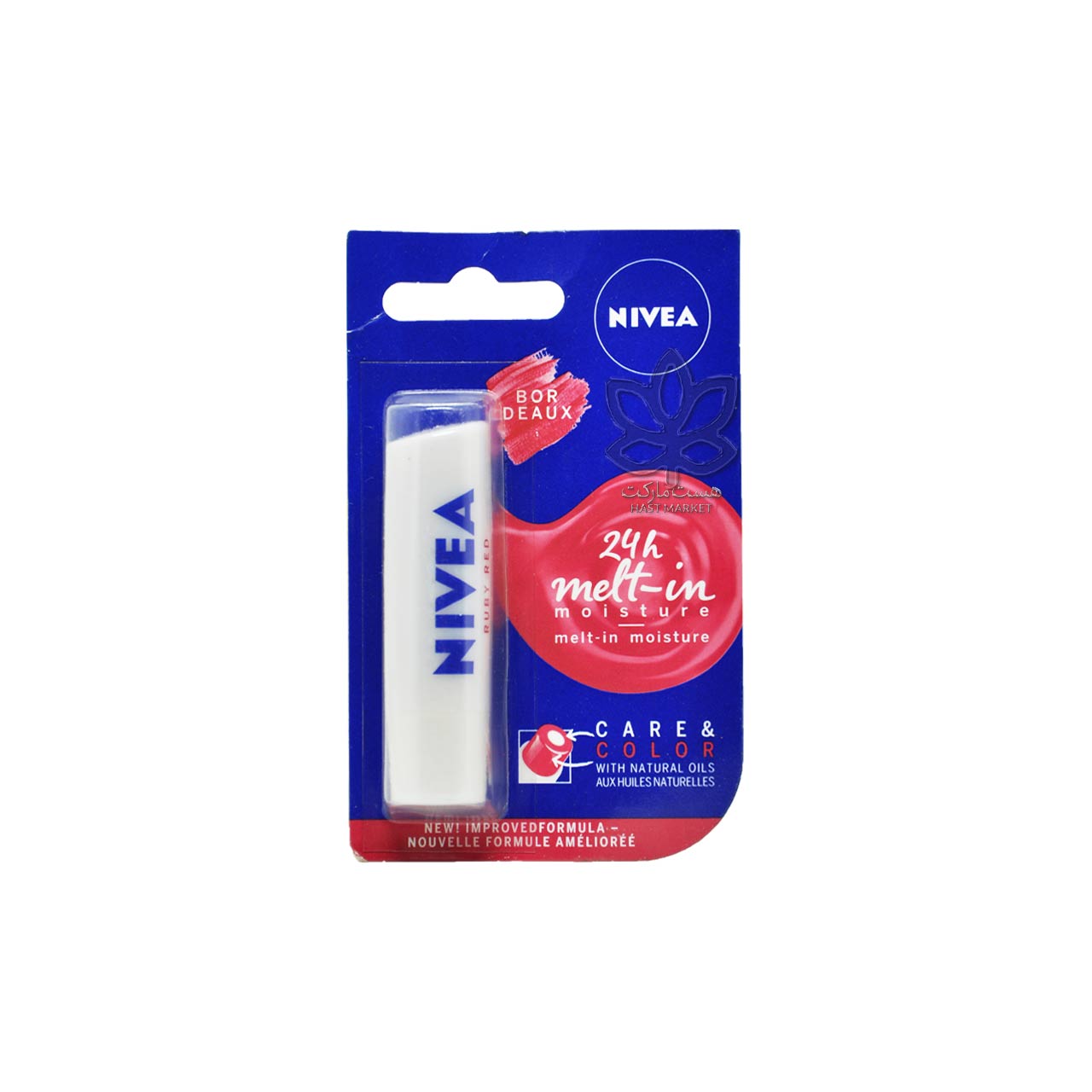 بالم لب رنگی بوردکس ( رز ) ۵ میل کر کالر نیوآ – nivea
