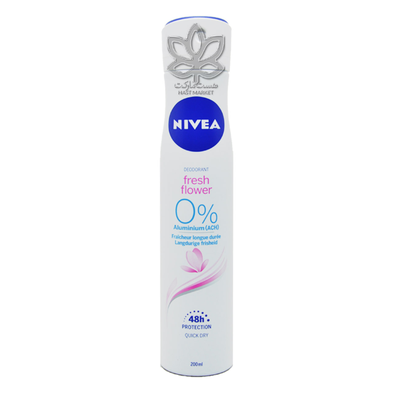 اسپری دئودورانت فرش فلاور ( بدون آلومینیوم ) ۲۰۰ میل نیوآ – nivea