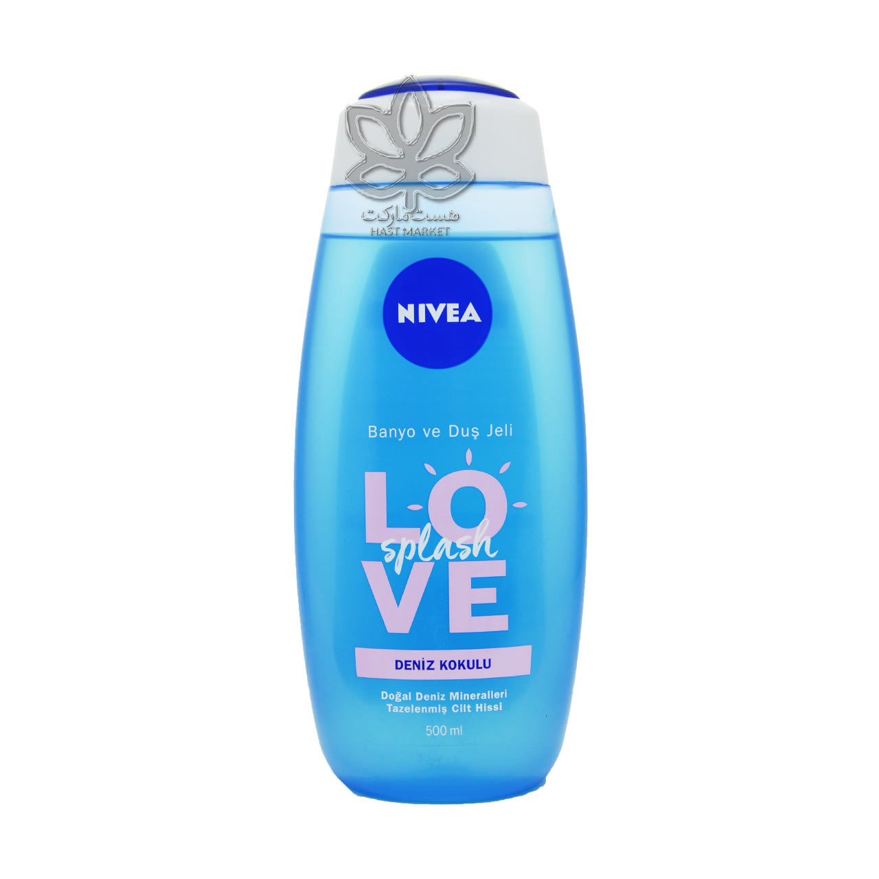 شامپو بدن املاح دریایی لاو اسپلش ۵۰۰ میل نیوآ – nivea — تصویر ۲
