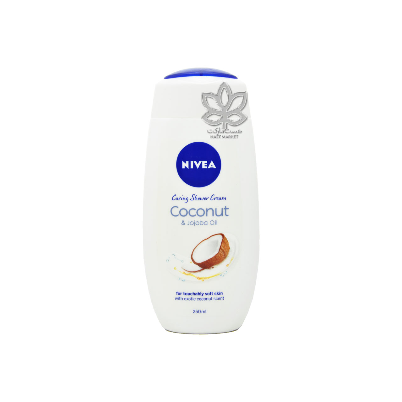 شامپو بدن کرمی نارگیل و روغن جوجوبا ۲۵۰ میل نیوآ – nivea