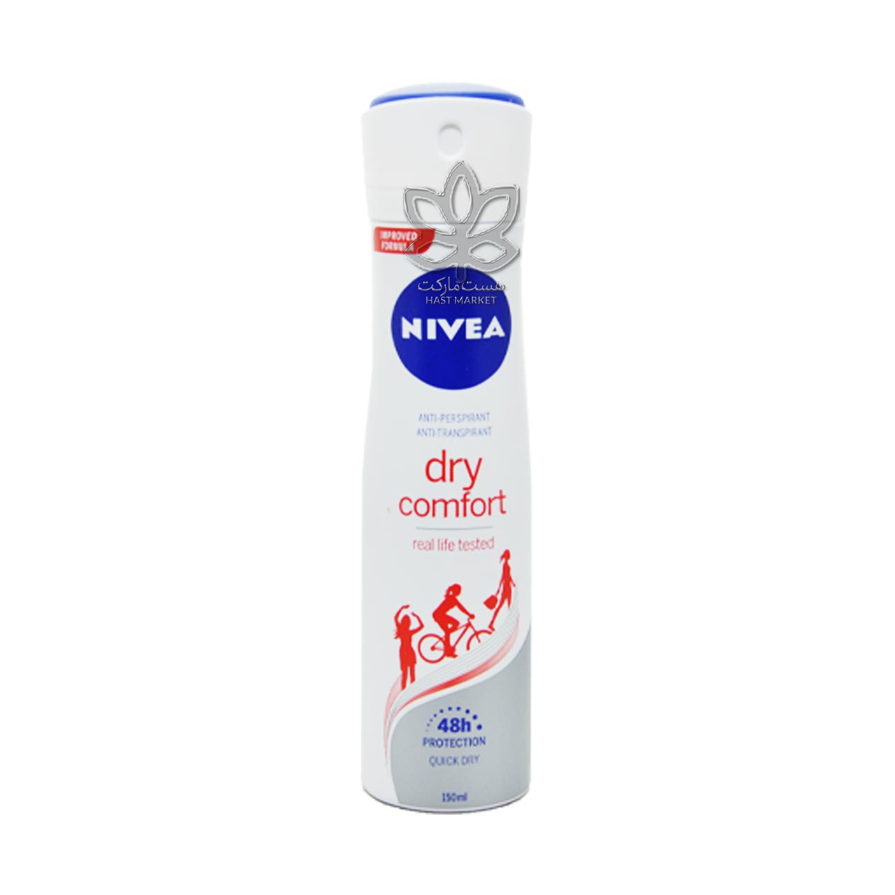 اسپری ضد تعریق بانوان ۱۵۰ میل درای کامفرت نیوآ – nivea