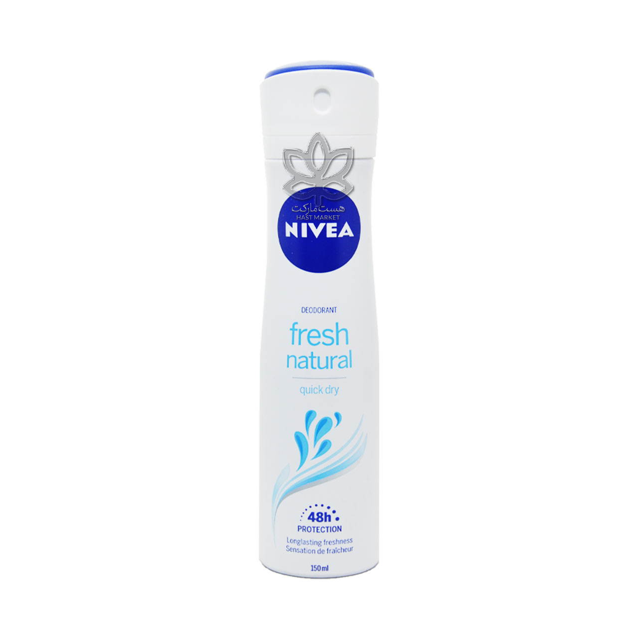 اسپری دئودورانت بانوان ۱۵۰ میل فرش نچرال نیوآ – nivea