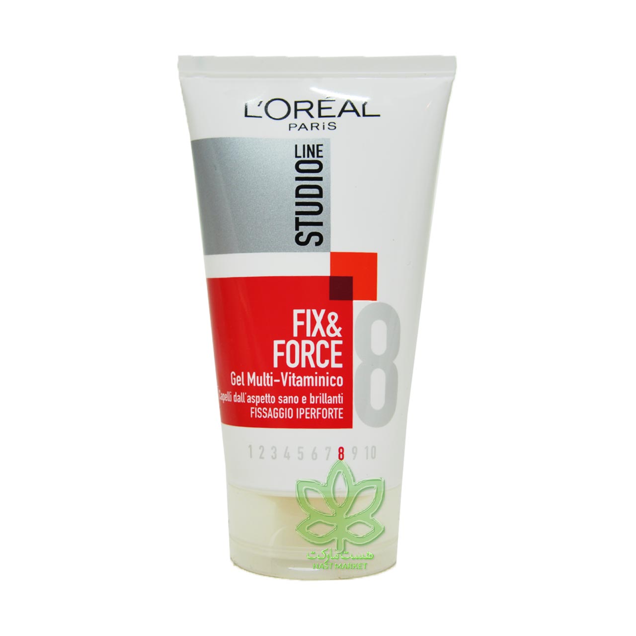 ژل موی غنی شده از ویتامین قوی ( شماره 8 ) استودیو 150 میل لورآل – loreal