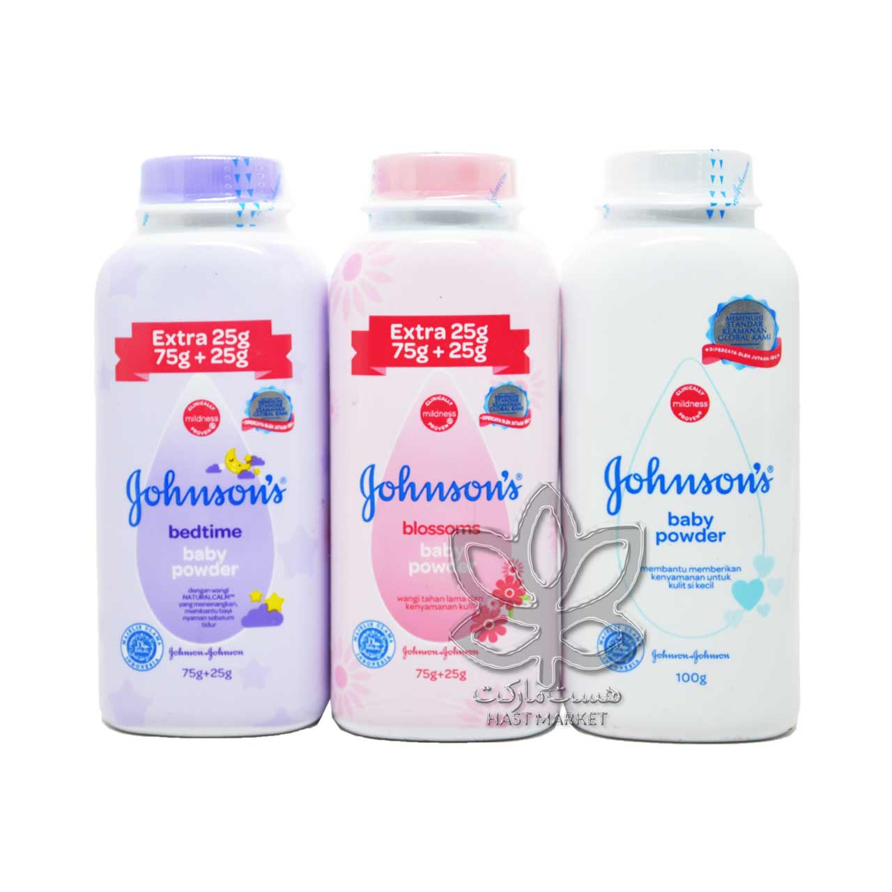 پودر بچه اورجینال 100 گرم جانسون – johnsons — تصویر ۴