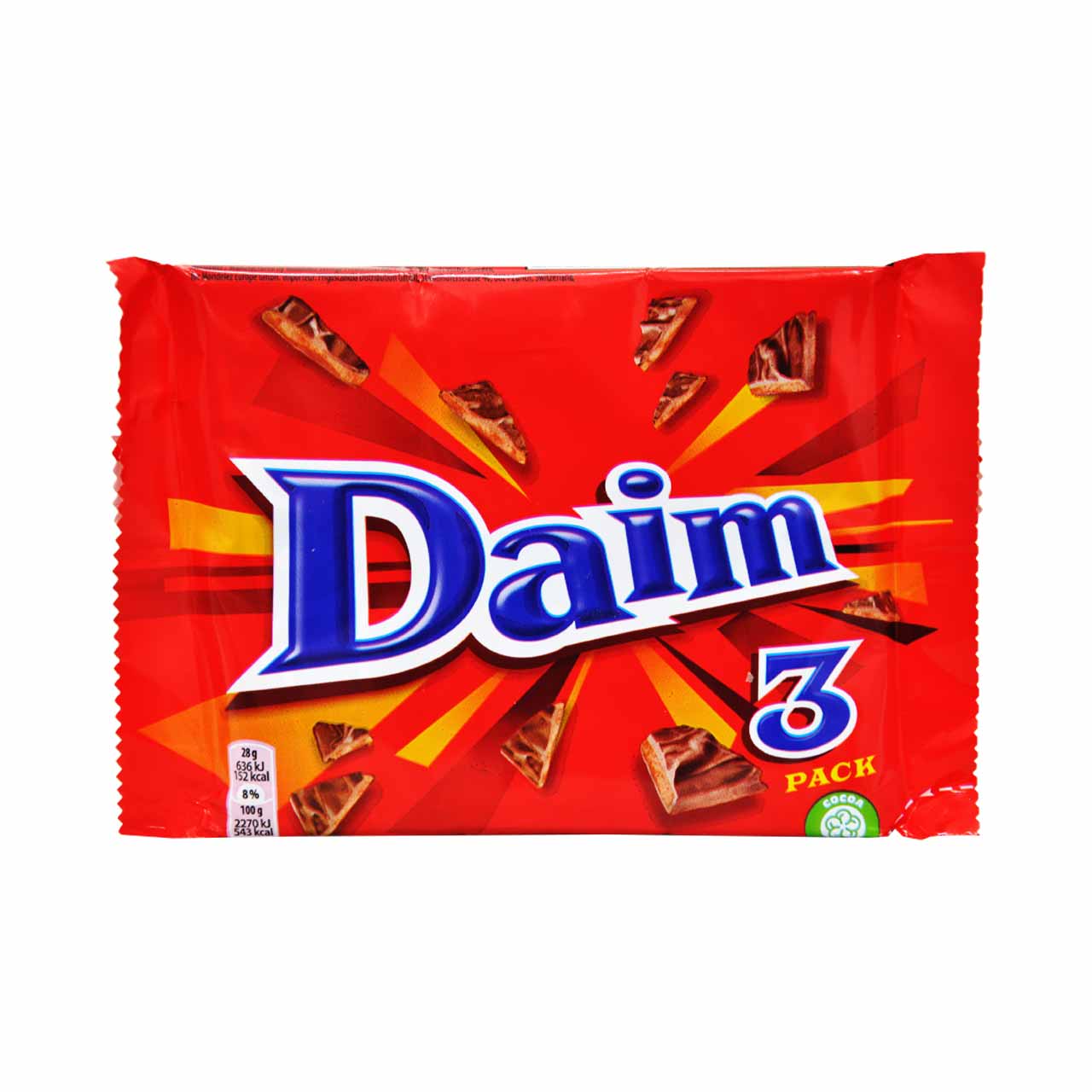 شکلات با مغز کارامل کرانچی ۸۵ گرم دایم – Daim