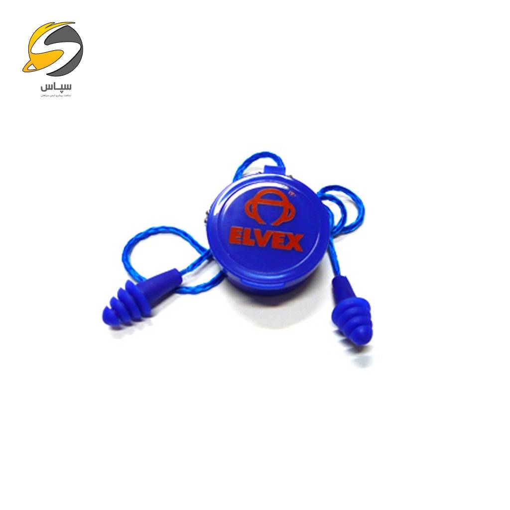 گوشی ایمنی ایرپلاگ Elvex مدل Quattro — تصویر ۲