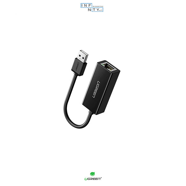 تبدیل USB 2.0 به LAN یوگرین UGREEN مدل CR110 UG20254 — تصویر ۲