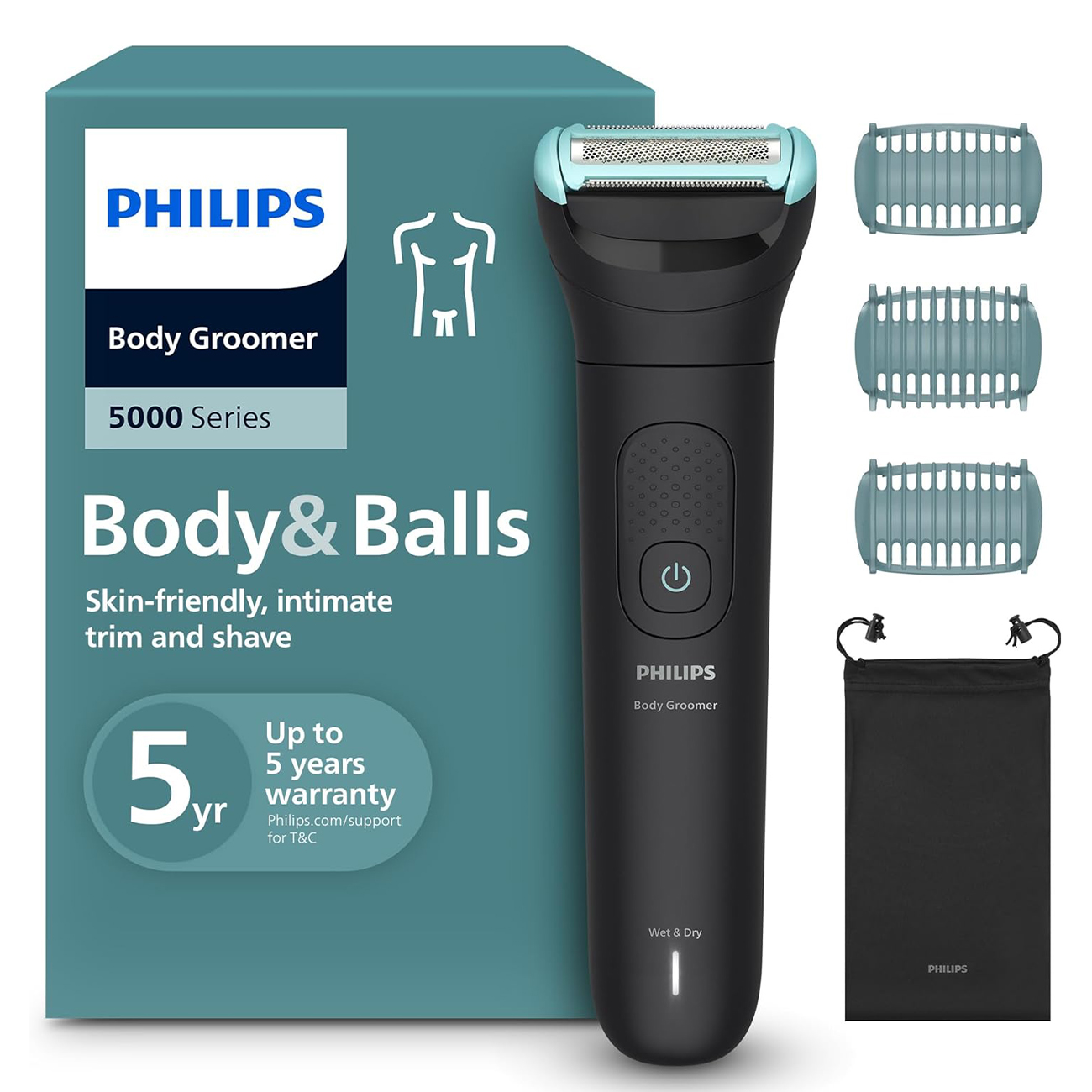 ماشین اصلاح کل بدن فیلیپس Philips مدل BG5475/15 سری 5000