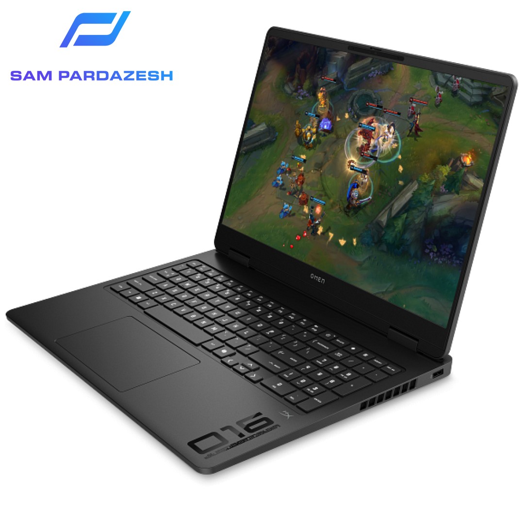 لپ تاپ گیمینگ اچ پی 16 اینچی HP Omen 16 AP0167AX Ryzen 9 8940HX 32GB DDR5 1TB SSD 8GB RTX5060 — تصویر ۳