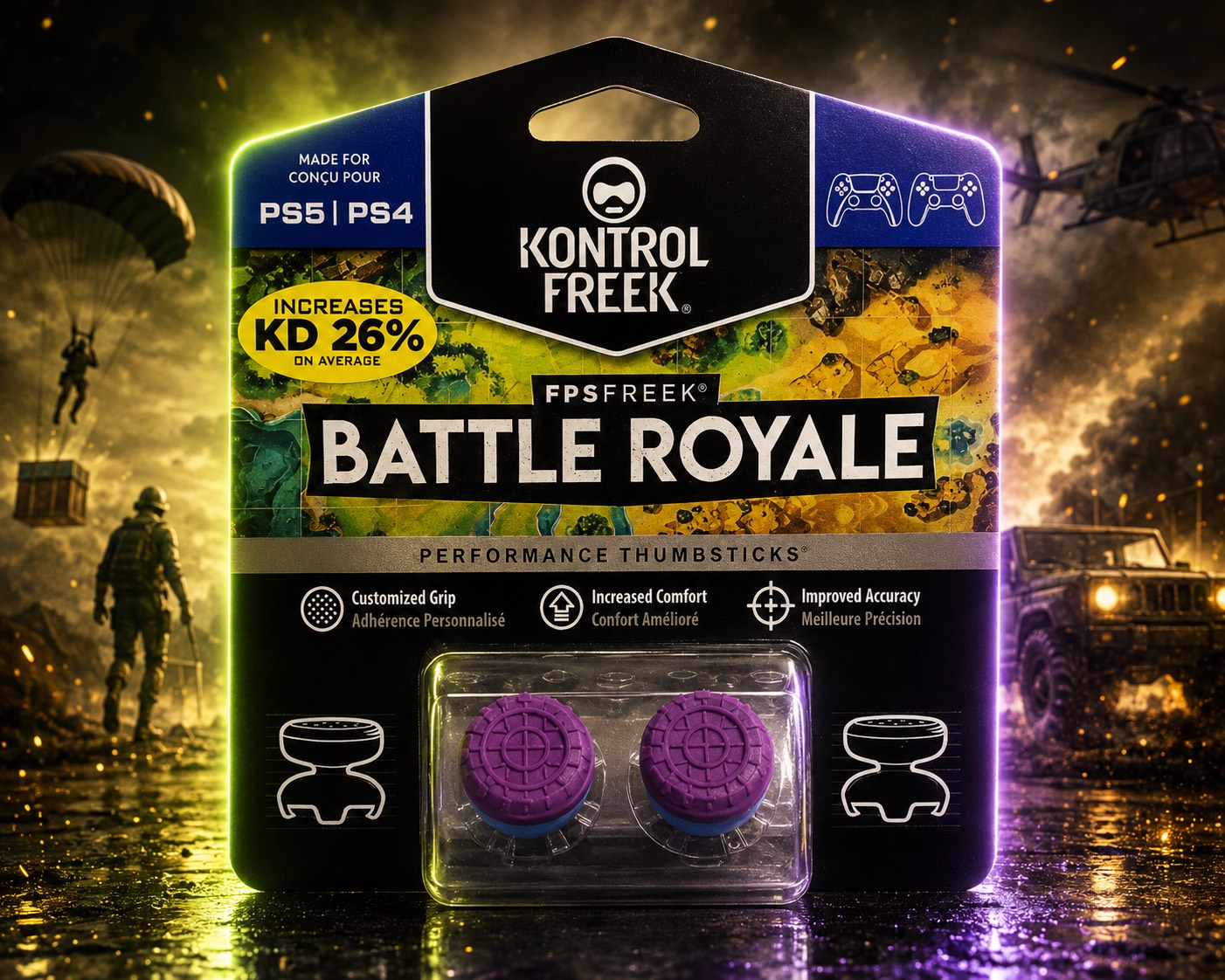 کنترل فریک battle royale