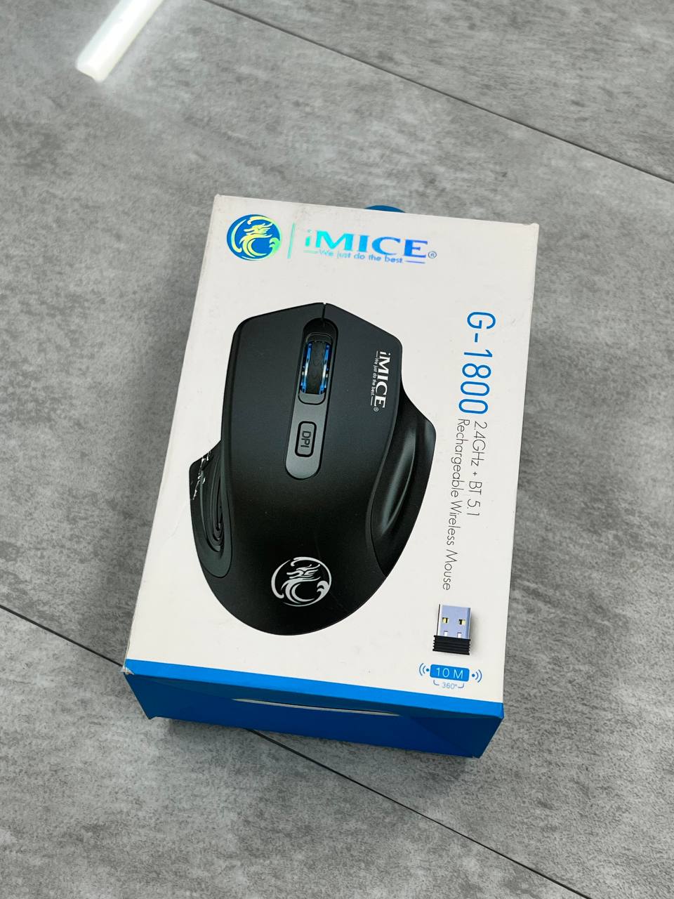 ماوس بی سیم آی مایس G-1800 وایرلس و بلوتوث