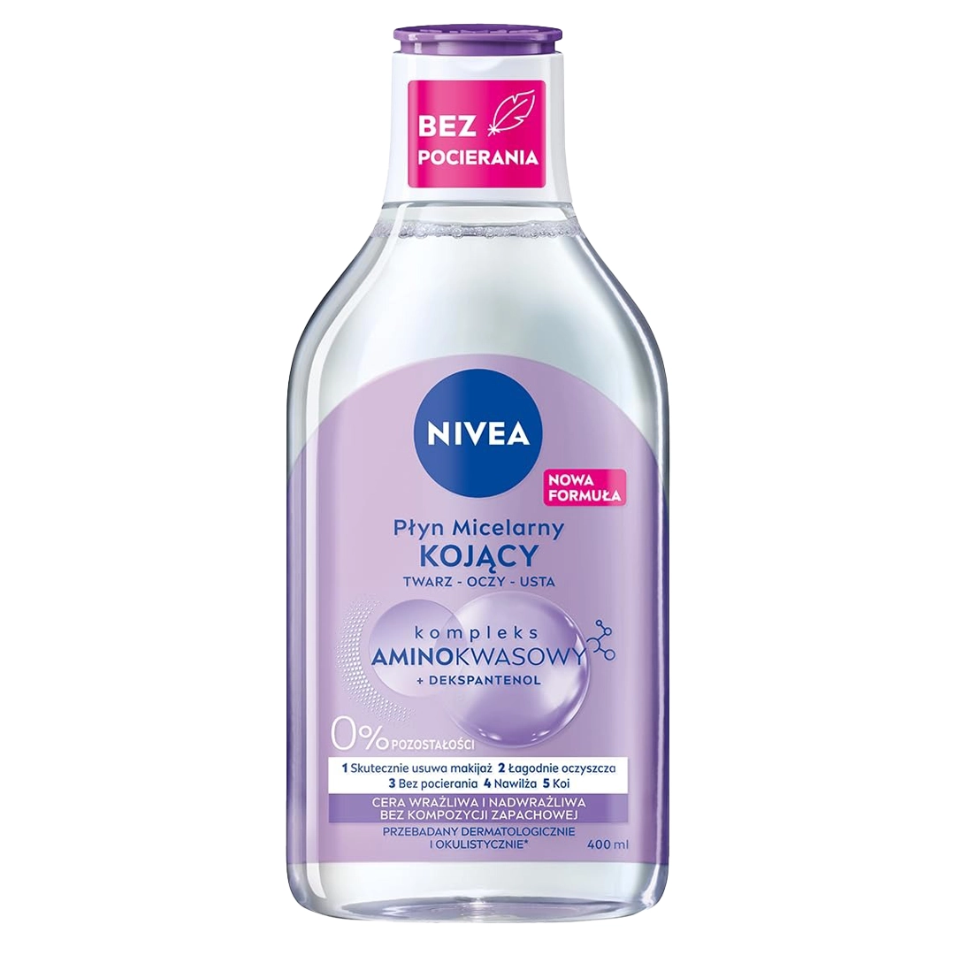 محلول میسلار واتر نیوآ Nivea مناسب برای پوست های حساس حجم 400 میل - پاکینو