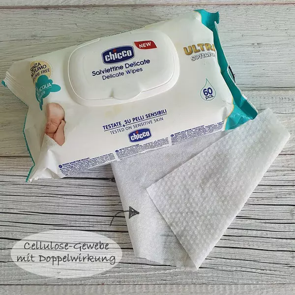 دستمال مرطوب نوزاد 60 عددی چیکو Chicco — تصویر ۲