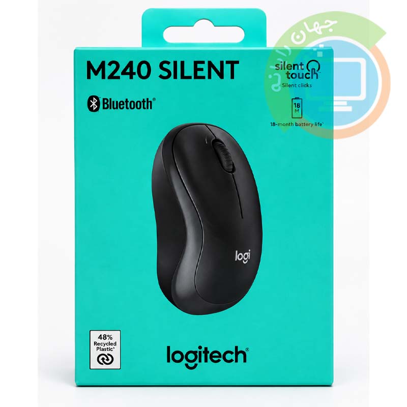 موس بی سیم بلوتوثی Logitech M240 اصلی